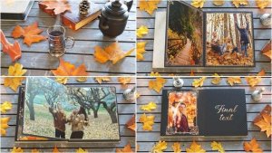 Videohive Elegant Vintage Autumn Slideshow Video Displays template preview