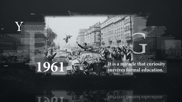 Videohive History Timeline 21690292 Video Displays template preview