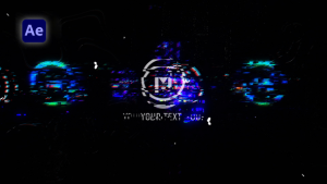 Videohive Digital Glitch Logo 54290782 Logo Stings template preview
