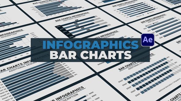 Videohive Bars Charts Infographics Infographics template preview