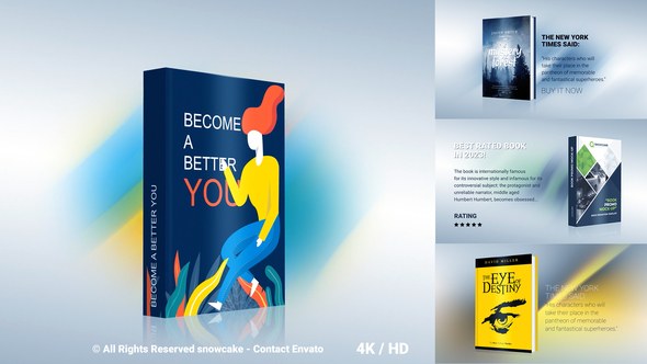 Videohive Book Promo Ads Product Promo template preview