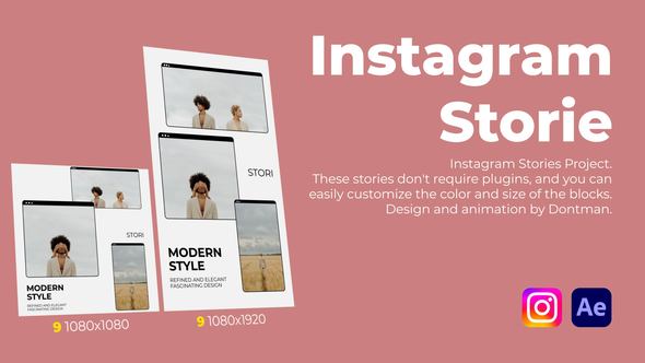 Videohive Instagram Stories 2.0 | AE Elements template preview