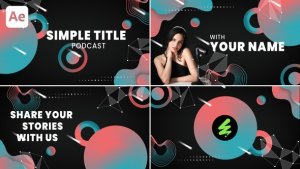 Videohive Podcast Intro Opener 59828814 Openers template preview