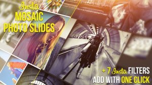 Videohive Insta Mosaic Photo Slides Video Displays template preview