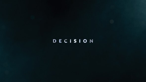 Videohive Decision | Trailer Titles Titles template preview