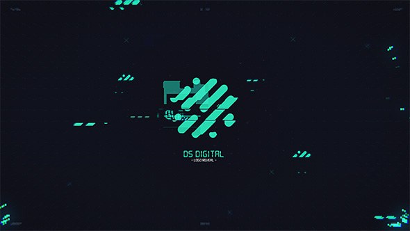 Videohive Digital Glitch Logo 21427662 Logo Stings template preview