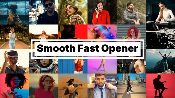Videohive Smooth Fast Opener & Instagram Version Openers template preview