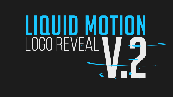 Videohive Liquid Motion Logo Reveal Pack 2 Logo Stings template preview