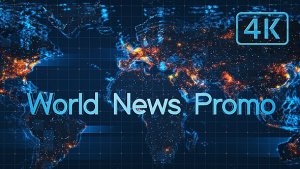 Videohive World News Promo Video Displays template preview