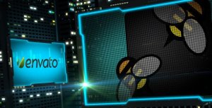 Videohive City Flare Video Displays template preview