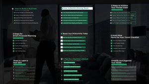 Videohive List Title Infographics template preview