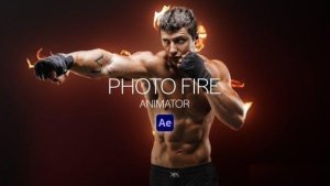 Videohive Photo Fire Animator Openers template preview