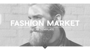 Fashion Market Video Displays template preview