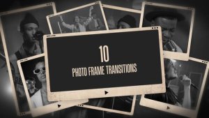 Videohive Photo Frame Transitions Elements template preview