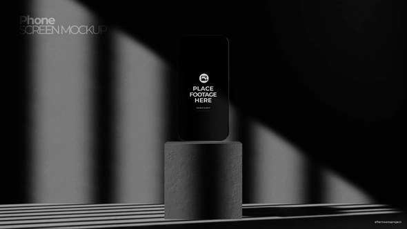 Videohive Phone Screen Mockup 47449341 Product Promo template preview