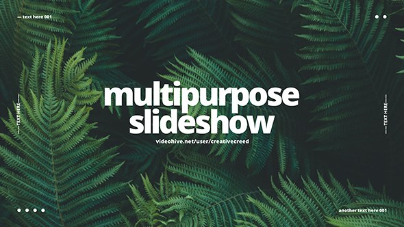 Videohive Multipurpose Slideshow / Dynamic Opener / Positive Photo Album / Travel and Journey Openers template preview