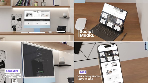Videohive Display Mockup Promo V2 Product Promo template preview