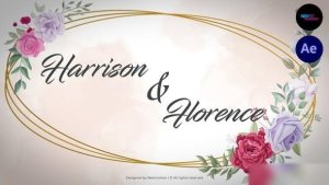 Videohive Floral & Watercolor Wedding Invitation 2.0 Openers template preview