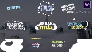 Videohive Cartoon Urban Titles | After Effects Titles template preview