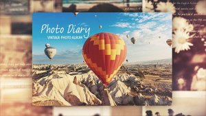 Videohive Photo Diary - After Effects Templates Video Displays template preview