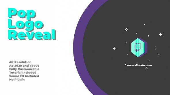 Videohive Pop Logo Reveal 31253538 Logo Stings template preview