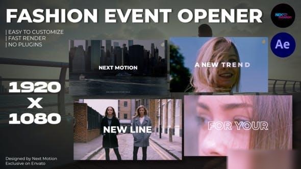 Videohive Fashion Event Opener 47437656 Openers template preview