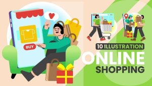 Videohive Online Shopping Sale Animation Elements template preview