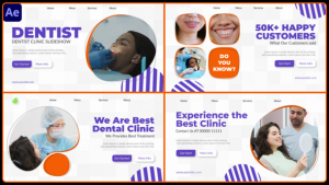 Videohive Dental Clinic Slideshow 56327265 Video Displays template preview