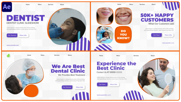 Videohive Dental Clinic Slideshow 56327265 Video Displays template preview