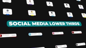 Videohive Social Media Lower Thirds 59047012 Elements template preview