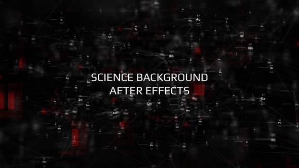 Videohive Science Background After Effects Elements template preview