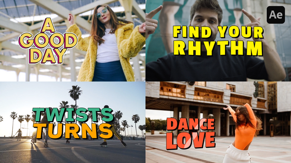 Videohive Big Bold Titles Titles template preview