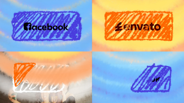 Videohive Cartoon Sunshine Logo Transitions for After Effects Logo Stings template preview