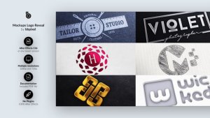 Videohive Mockups Logo Reveal Logo Stings template preview