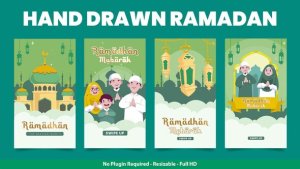 Videohive Ramadan Stories 44173399 Ramadan template preview