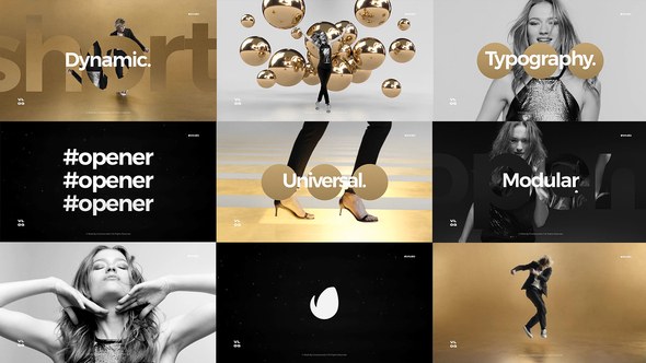 Videohive Short Dynamic Stomp Opener Openers template preview