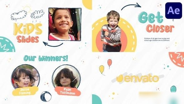 Videohive Kids Slideshow | After Effects 46208041 Openers template preview