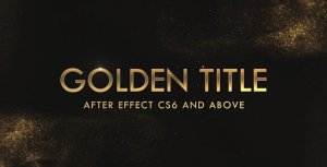 Videohive Golden & Silver Titles Titles template preview
