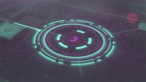 Futuristic Cinematic Trailer Video Displays template preview