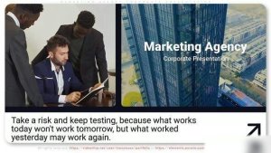 Videohive Marketing Agency Corporate Presentation Openers template preview