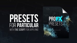 Pro FX Presets [Particular] Video Displays template preview