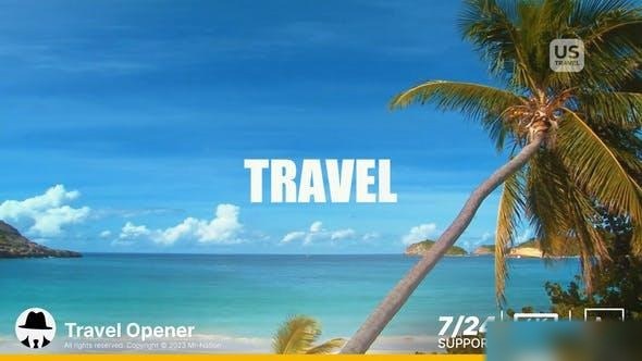 Videohive Travel Opener 49897659 Openers template preview