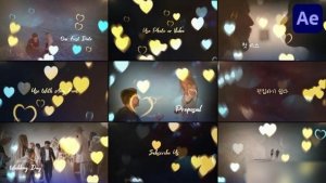 Videohive Wedding Love Story for After Effects Openers template preview