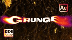Videohive Grunge Logo Intro 56581845 Logo Stings template preview