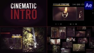 Videohive Cinematic Intro Slideshow for After Effects Openers template preview