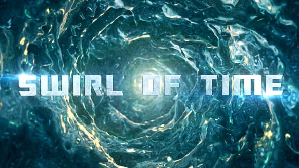 Videohive Swirl of Time Video Displays template preview