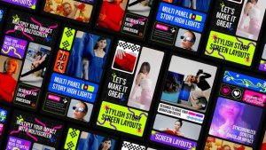 Videohive Multiscreen Reels Elements template preview
