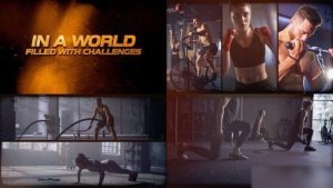 Videohive Gym Workout Sport Promo Openers template preview