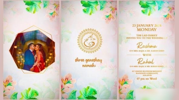 Videohive Indian Wedding Invitation 51128931