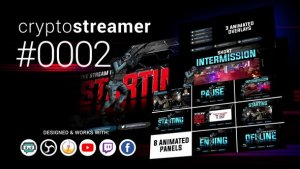 Videohive CryptoStreamer #0002 Broadcast-packages template preview